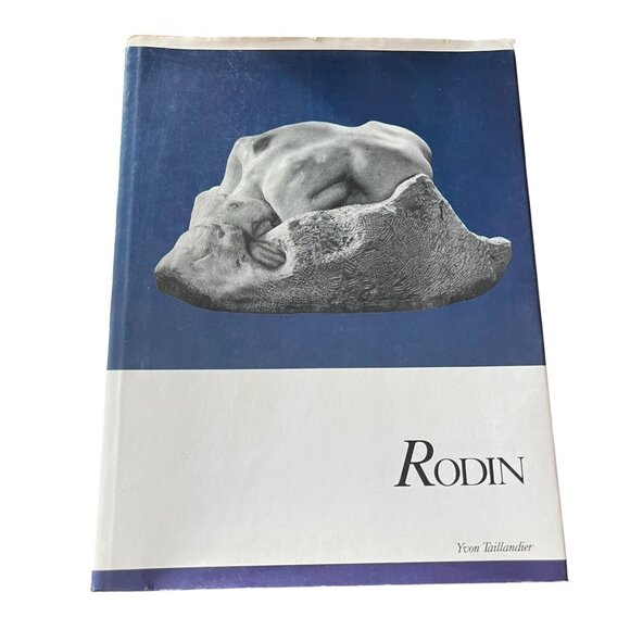 Rodin Hardcover Coffee Table Art Book by Yvon Taillandier Crown Art Library - Picture 1 of 7